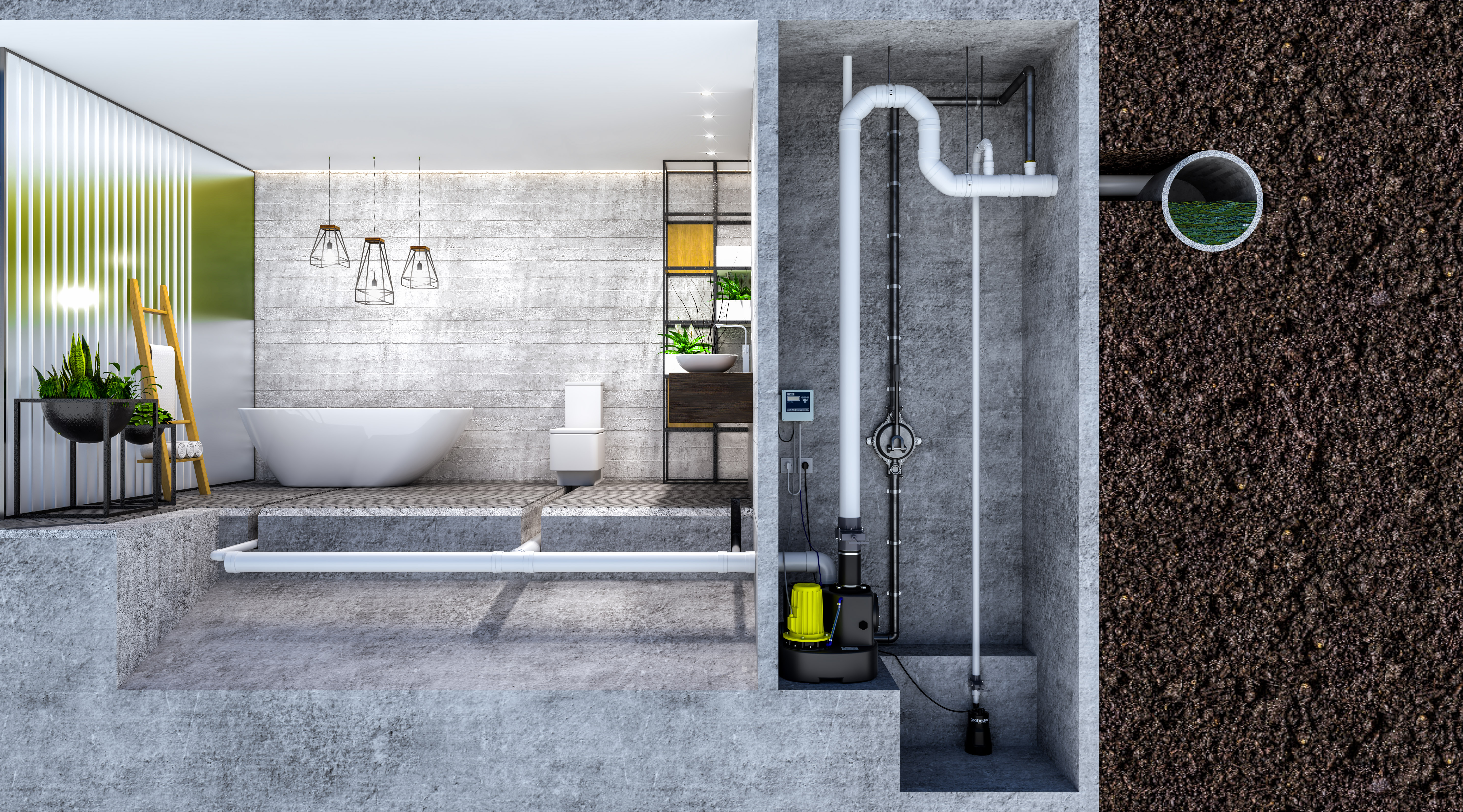 衛(wèi)生間污水提升器 衛(wèi)生間污水提升器